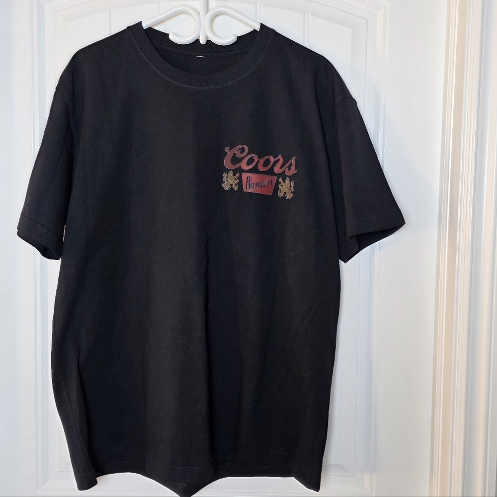Beer Tshirt Coors Banquet XL